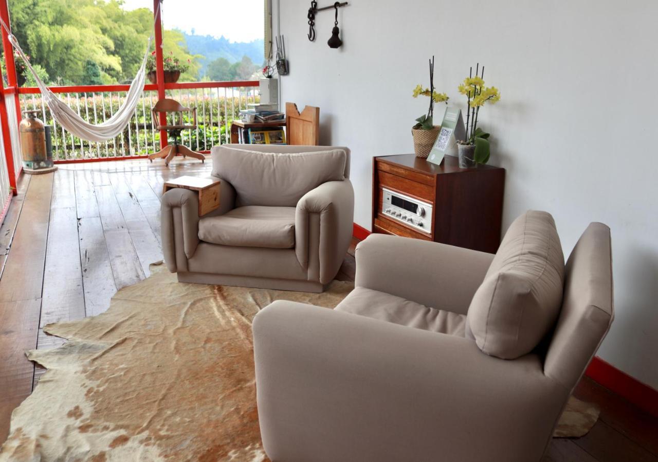 La Cabana Ecohotel - Valle Del Cocora 萨兰托 外观 照片
